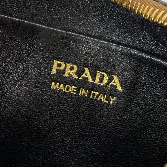 PRADA ARCE small leather shoulder bag Shoulder Bag 1BC194 Cognac (Brown) - Picture 12 of 16